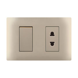 Modular Switches And Sockets , Durable And Safe Household Electrical Switches